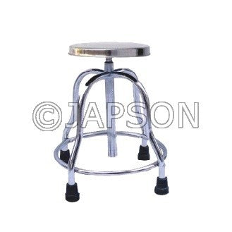 Revolving Stool, Stainless Steel Revolving Stool, Stainless Steel